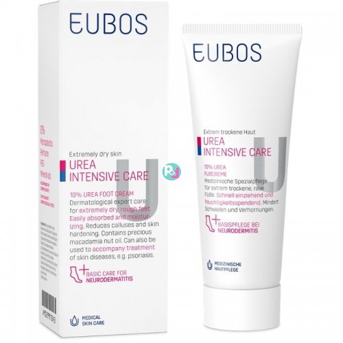 Eubos Urea Intensive Care 10% Urea Foot Cream 100ml